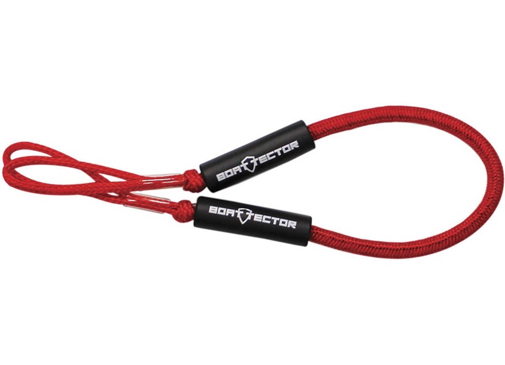 Extreme Max 3006.2723 BoatTector Bungee Dock Line Value 2-Pack - 6', Red