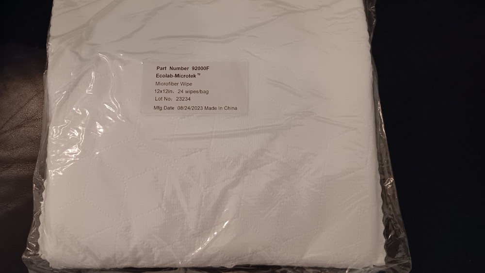 Microfiber Wipe 12X12 24wipes/bag