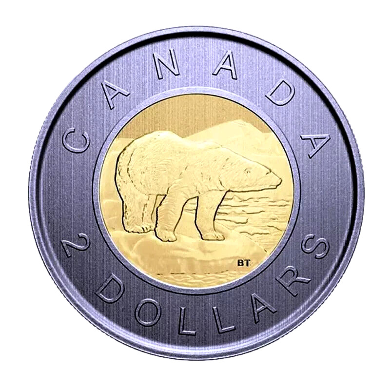 Canada 2021 Regular Specimen Toonie!!