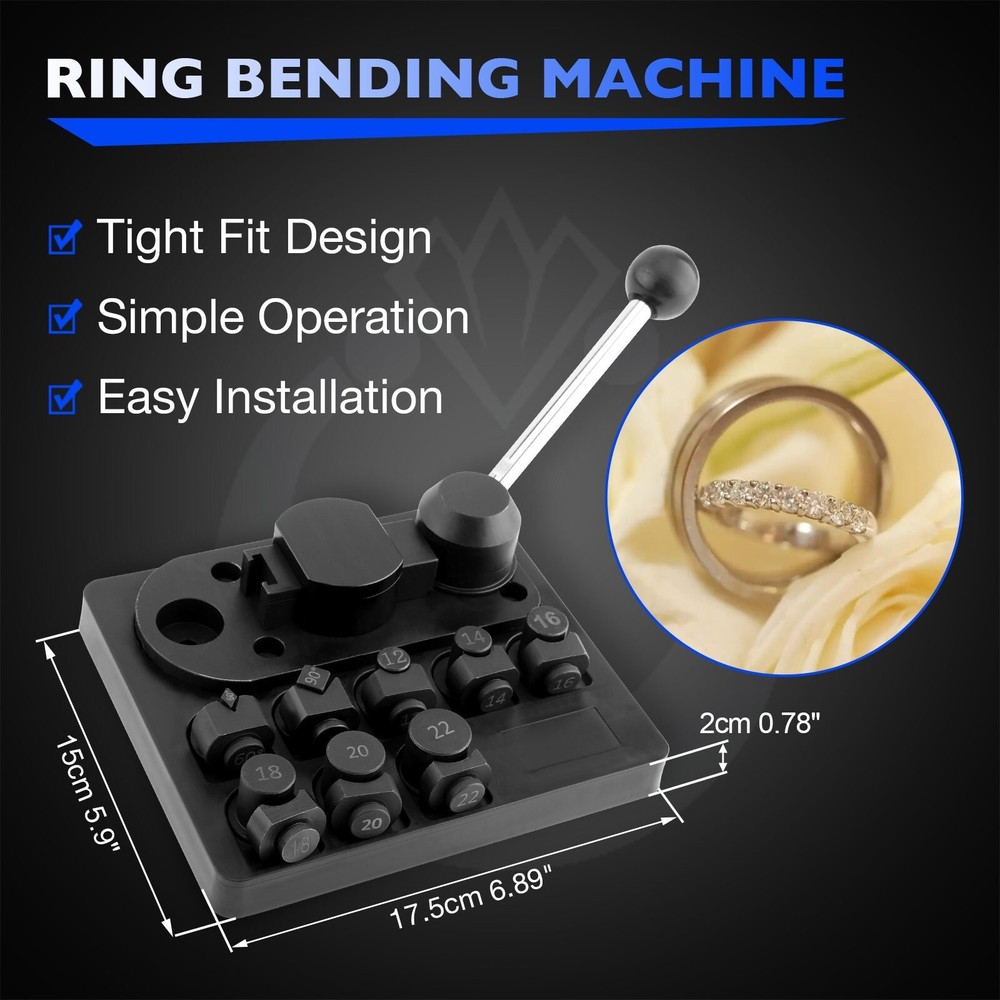 Ring Bending Machine Ring Bender Making Tool Kit Multi-Functional Jewelry Tool