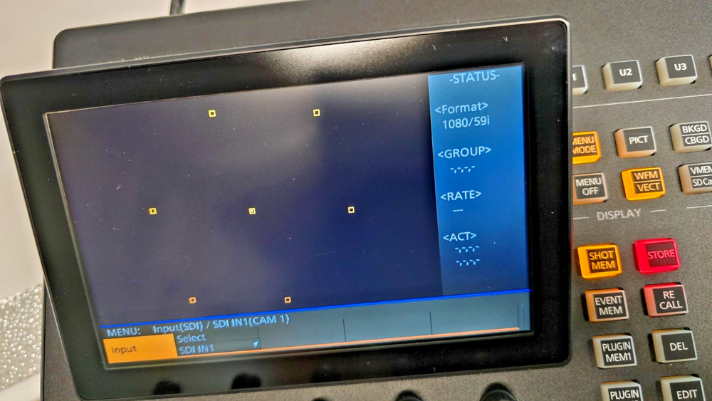 Panasonic AV-HS410 Multi-Format Live Switcher Pro Studio Audio Video Mixer WORKS