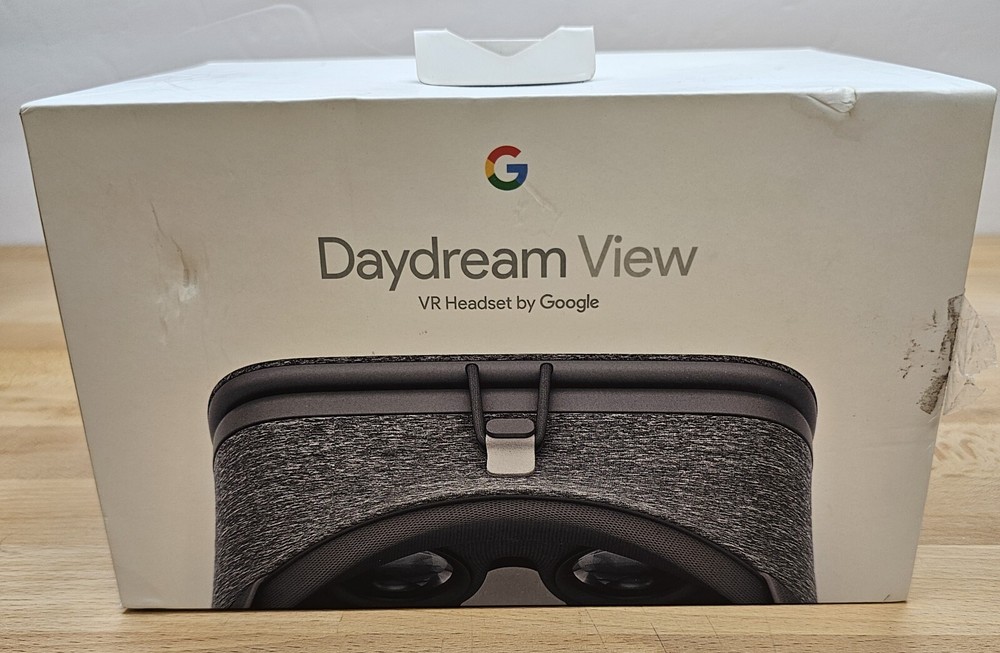 Google Daydream View Virtual Reality VR Headset Gray New