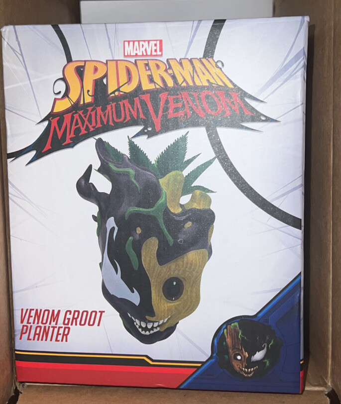 DISNEY Marvel Venomized Groot Mini Planter NEW