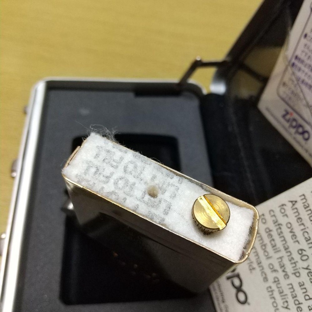 Zippo Playing Cards Brass Trick Lighter