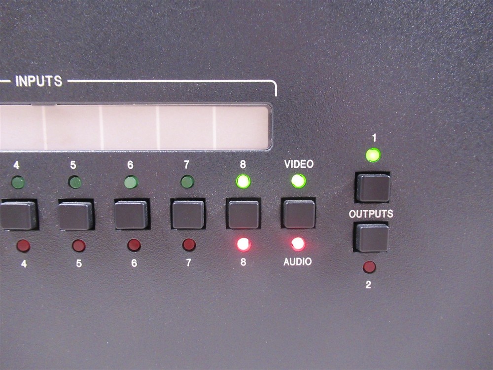 Extron ISM 482 Integration Scaling Matrix Switcher Eight Configurable Inputs