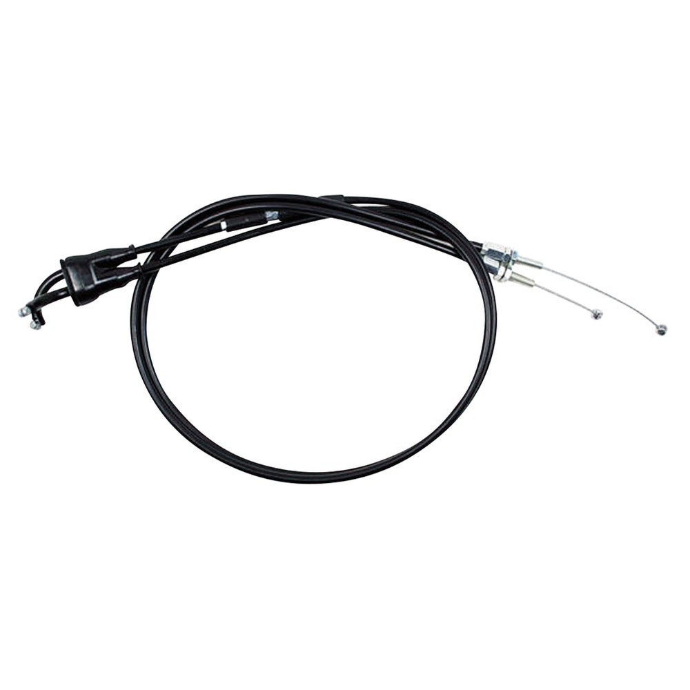 Motion Pro Black Vinyl Push-Pull Throttle Cable Set 04-0196