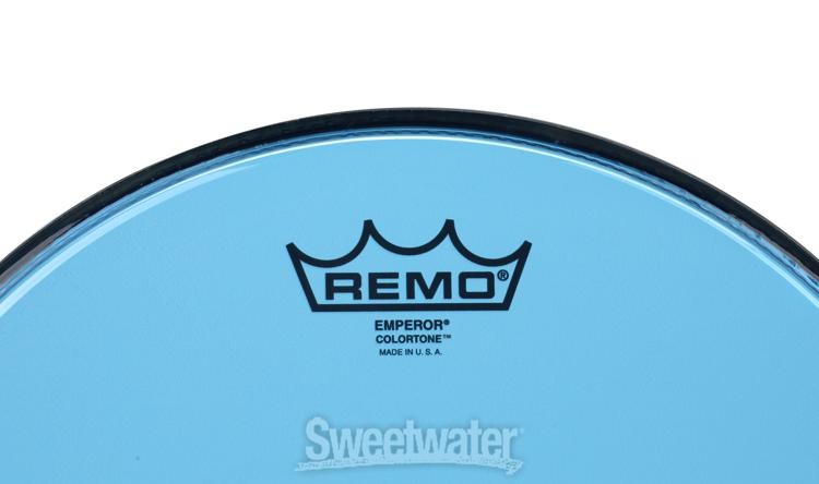 Remo Emperor Colortone Drumhead - 12" - Blue