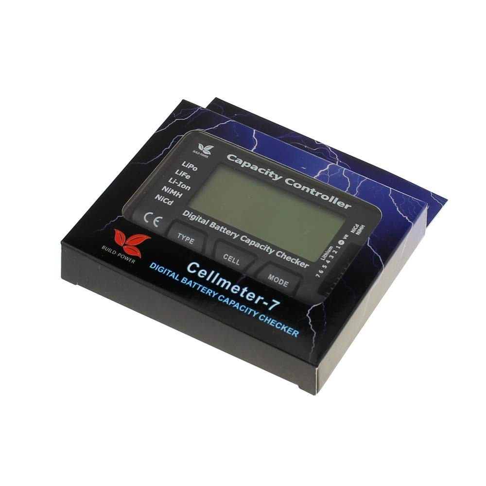 Rc Cellmeter 7 Digital Battery Capacity Checker Tester Rc Battery Voltage Tester