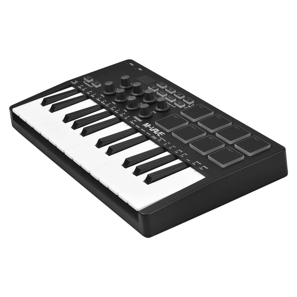 25-Key MIDI Controller Keyboard Mini Portable USB Music Arranger Keyboard
