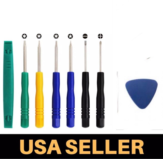 8PCS Tools Set kit for Garmin GPS Battery install Open Removal Replacement USA