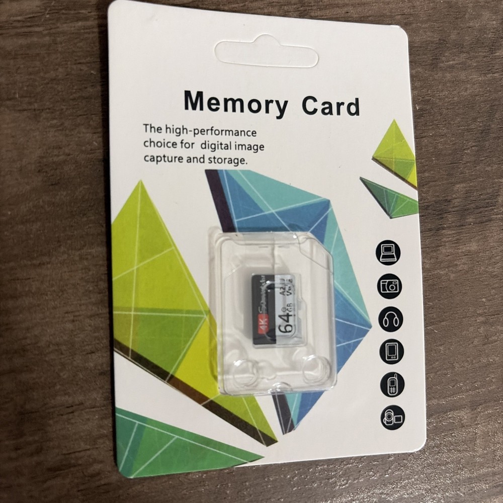 Memory Card 64 GB High Performance Digital Storage