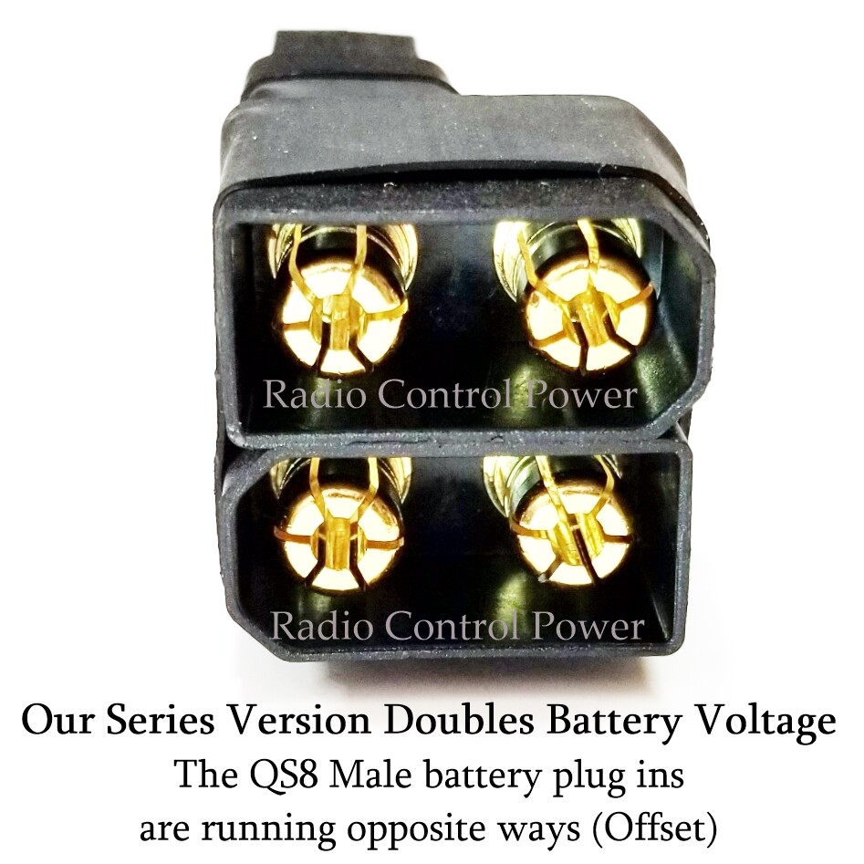 RCP-QS8 Parallel or Series Plug (No Wire Version)