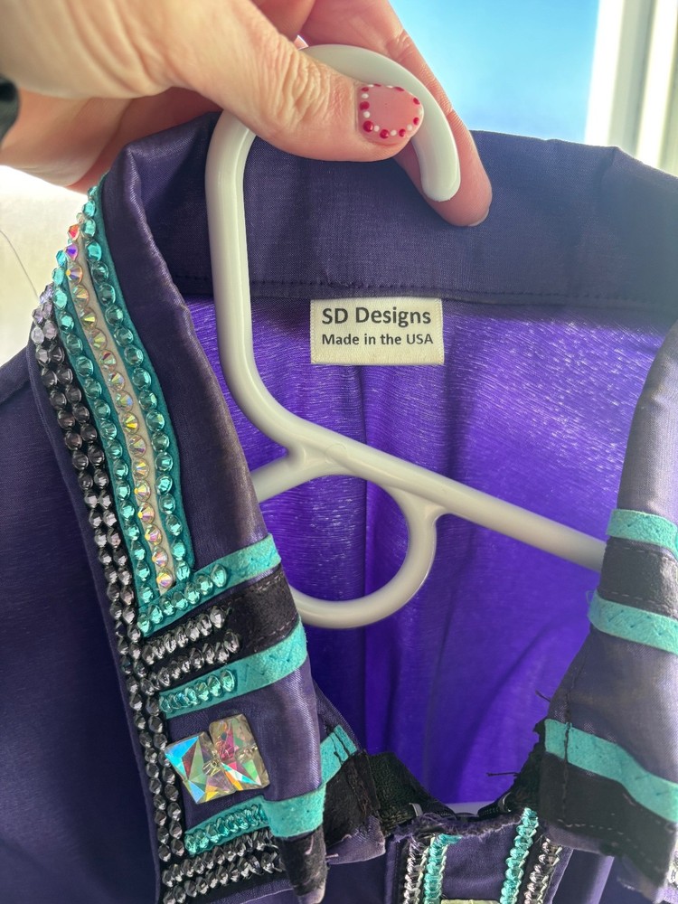 Western Show Shirt and Saddle Pad