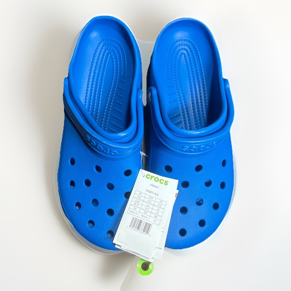Crocs Classic Clog Men’s Size 12 In Blue