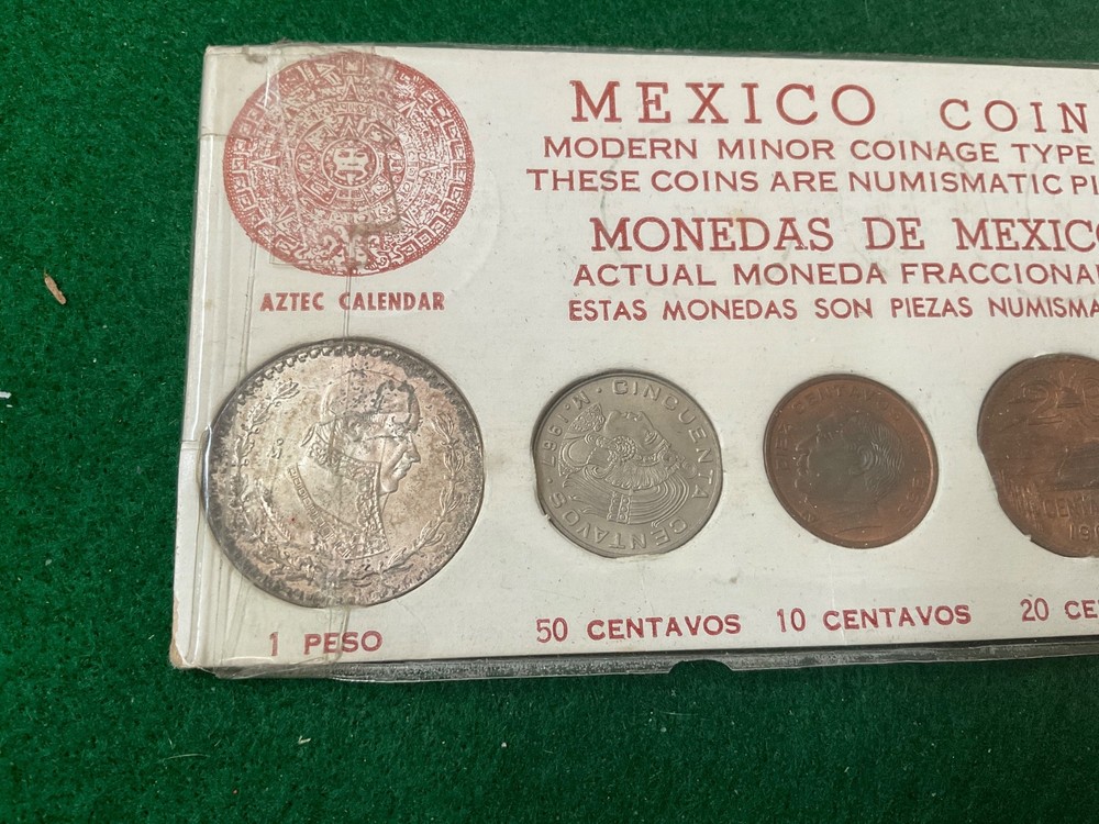 Mexico Type Coin Set -Modern Minor Coinage - T7