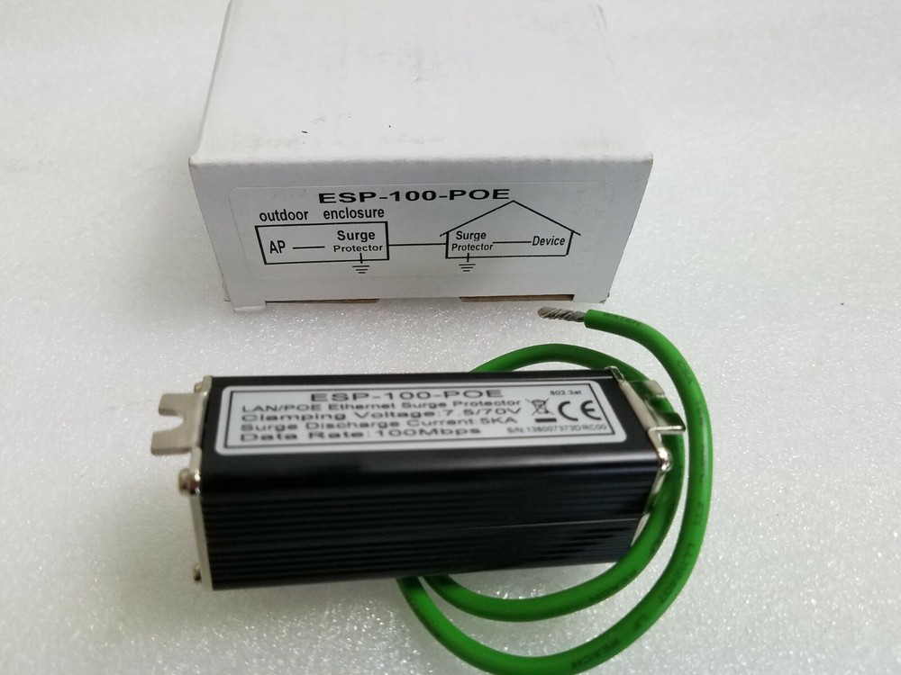 Tycon ESP-100-POE Network Lightning & Surge Protector