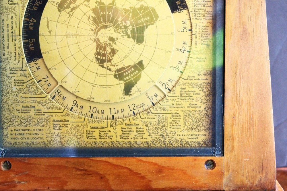 Kalex World CLOCK By Auction By Daum