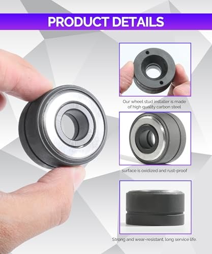 Wheel Stud Installer Tool,22800 Tire Stud Tool,Wheel Stud Installer, Safe,