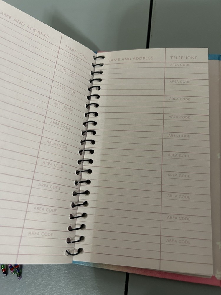 pecoware floral colorful planner