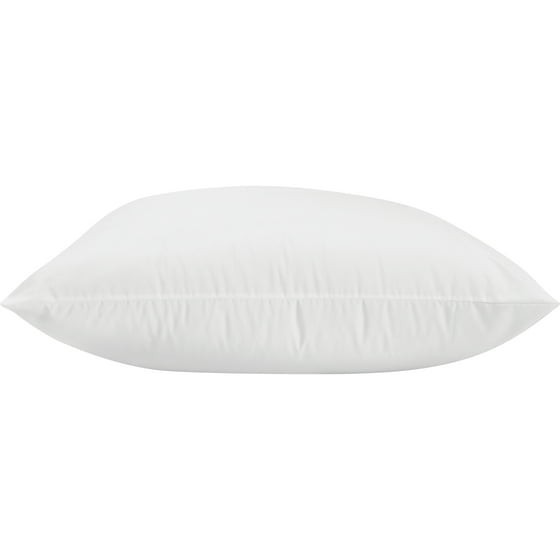Mainstays Cotton Touch Zippered Pillow Protector, Standard/Queen, 2 Pack