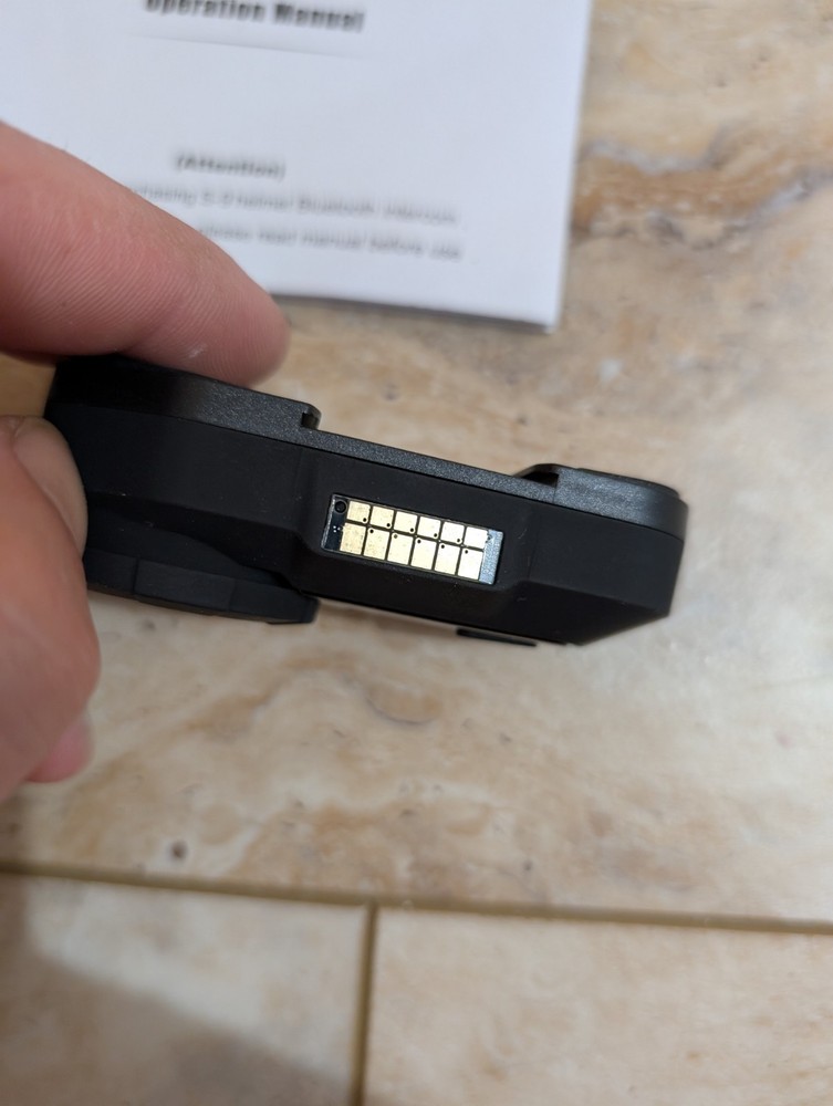 SCSETC S-9 Motorcycle Helmet Bluetooth Headset 2000m 6 Riders Intercom Open Box