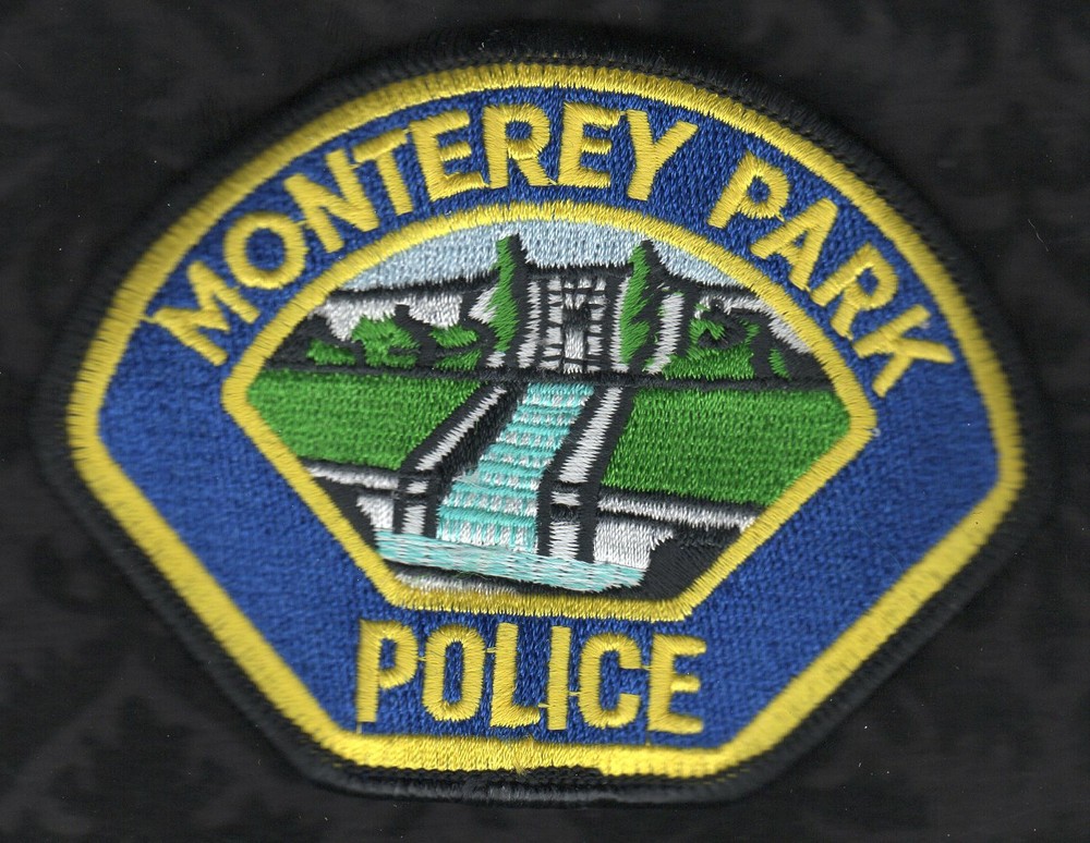👀😍😜👌  Monterey Park California Shoulder Patch
