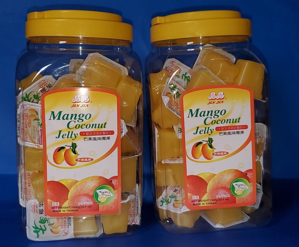 2 PACK DELICIOUS  MANGO COCONUT JELLY