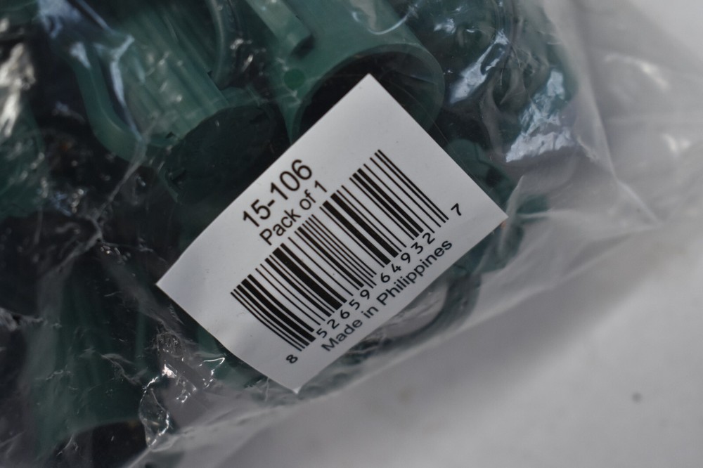 Wintergreen Lighting C9 E17 Base Light Stringer 7 AMP SPT 1 Green Wire