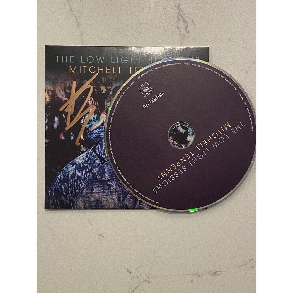 Mitchell Tenpenny Signed ✍️ The Low Light Sessions Autographed CD ✍️