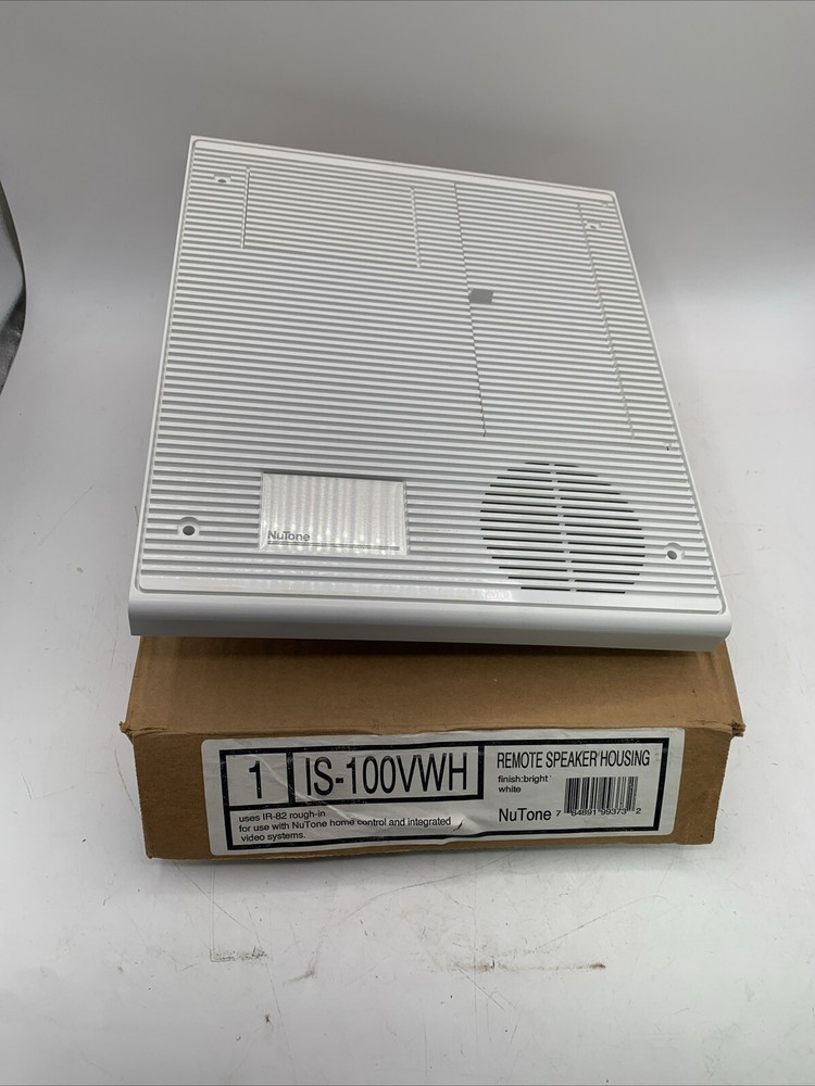 NUTONE IS-100VWH WIDE RANGE 8" SPEAKER See Pics
