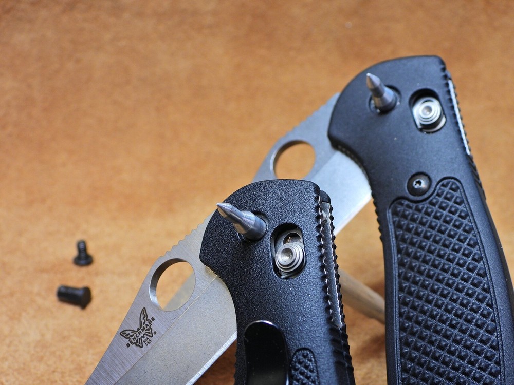 Pivot Alignment Tool for Axis lock knives - Scale Swap Cheat Code for Benchmade