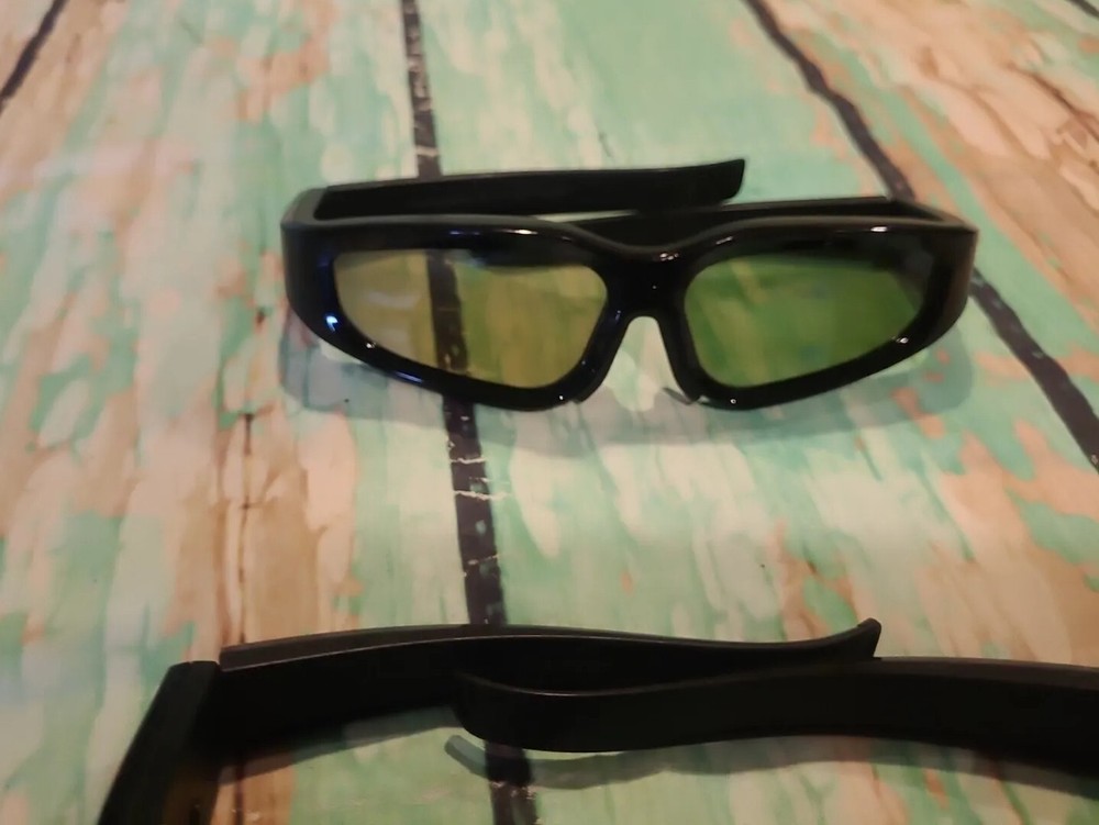 LG 3D Glasses Lot AG-S110 AGS110 3D Active Shutter Glasses USB Missing Untested
