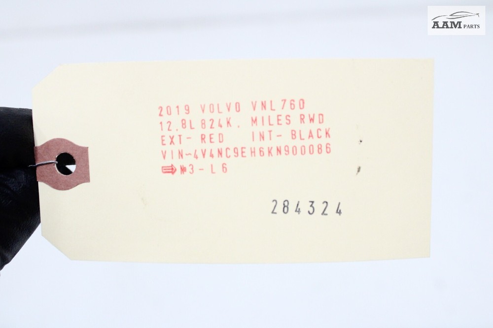 2018-2024 VOLVO VNL 760 FRONT LEFT DRIVER SIDE GRAB HANDLE SILVER OEM