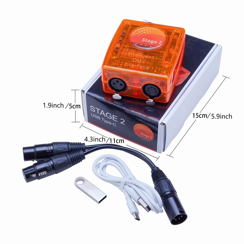 Sunlite Suite 2 DMX Controller USB to DMX Stage Lighting Control Software