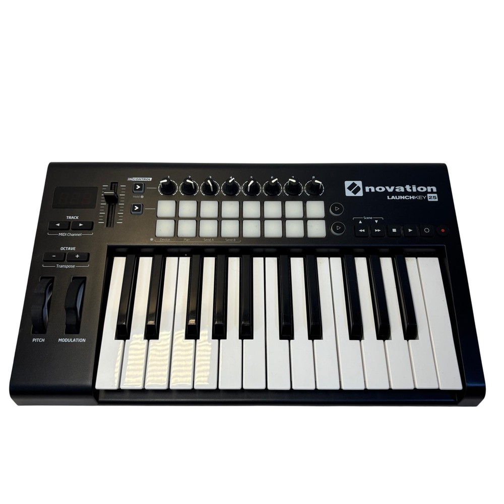 Novation Launchkey 25 MK2 USB MIDI Keyboard Controller AMS-LAUNCHKEY-25-MK2