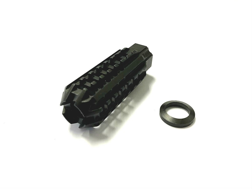 Variations Color Muzzle Brake Compensator 1/2''x28 TPI Thread For 9 mm