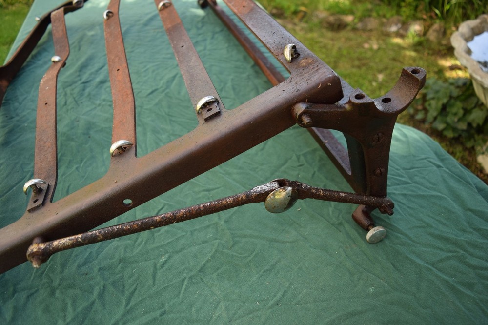 Antique Packard Luggage Rack