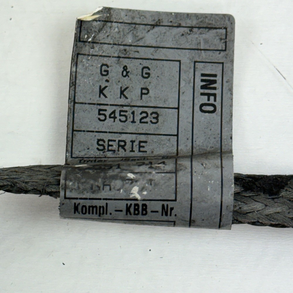 BMW 3 Series E87 E90 E91 N52 Engine Cable Band Interference Suppression 7551715