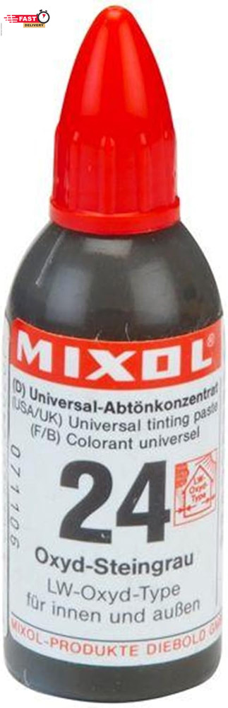 Mixol Universal Tints, Oxide Stone Grey, #24, 20 Ml
