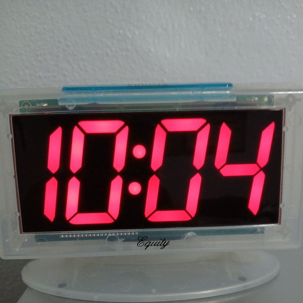Clear Jail/Prison (WDOC) Issued Alarm Clock. Tested Working.