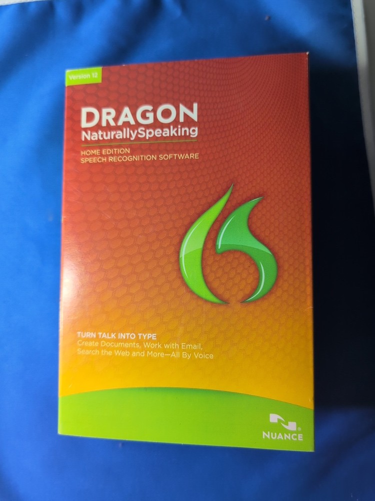 Dragon Naturally Speaking Home Edition Version 12