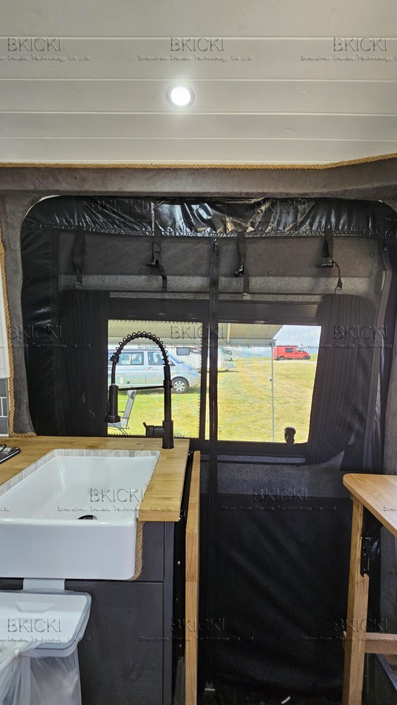 Sliding Door Bug Screen for Mercedes Benz Sprinter High roof