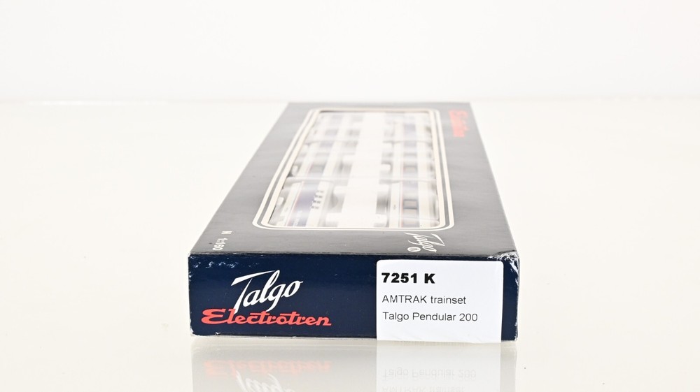 Electrotren Talgo Pendular 200 Amtrak Train set N scale