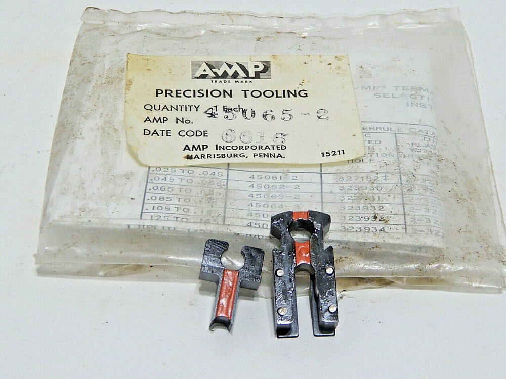 AMP 45065-2 2 DIE SET FOR AMP CRIMPER