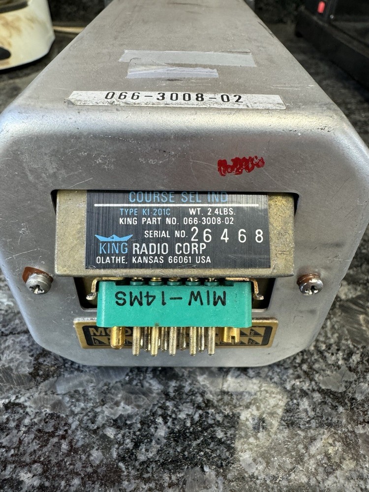 King KI-201C Course Selector P/N 066-3008-02