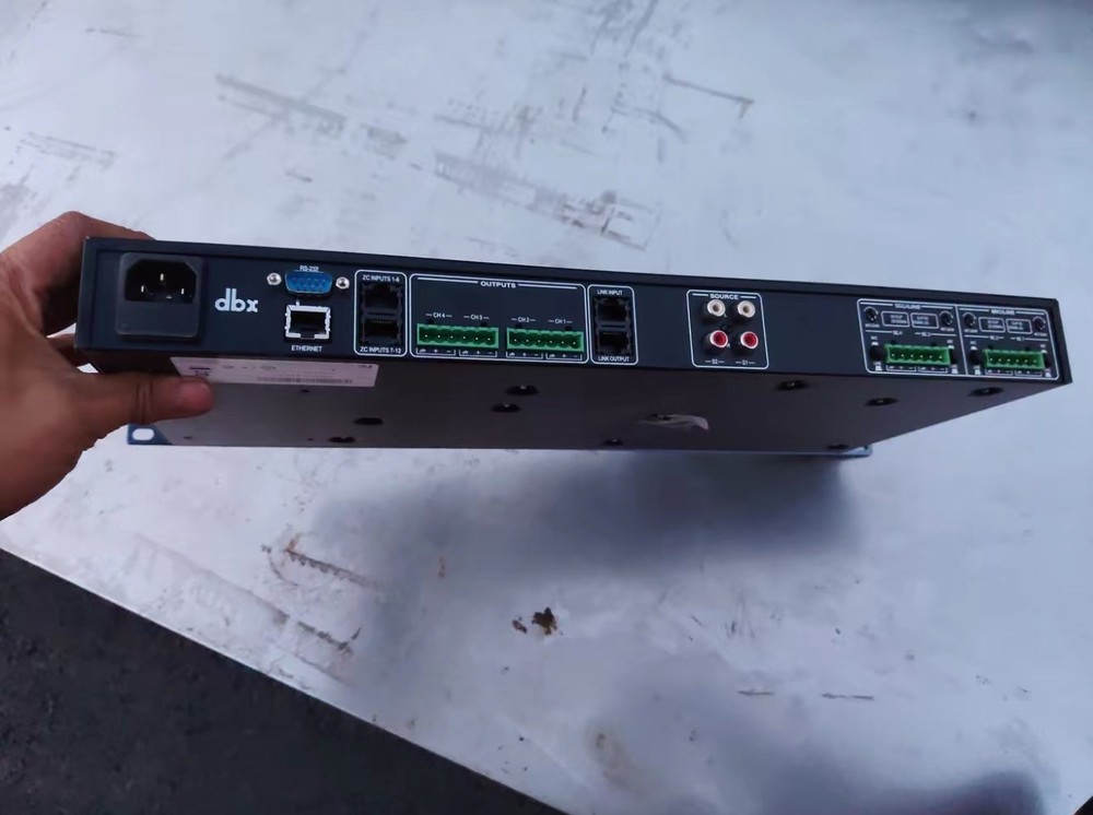 1PCS Used ZonePRO640m audio processor
