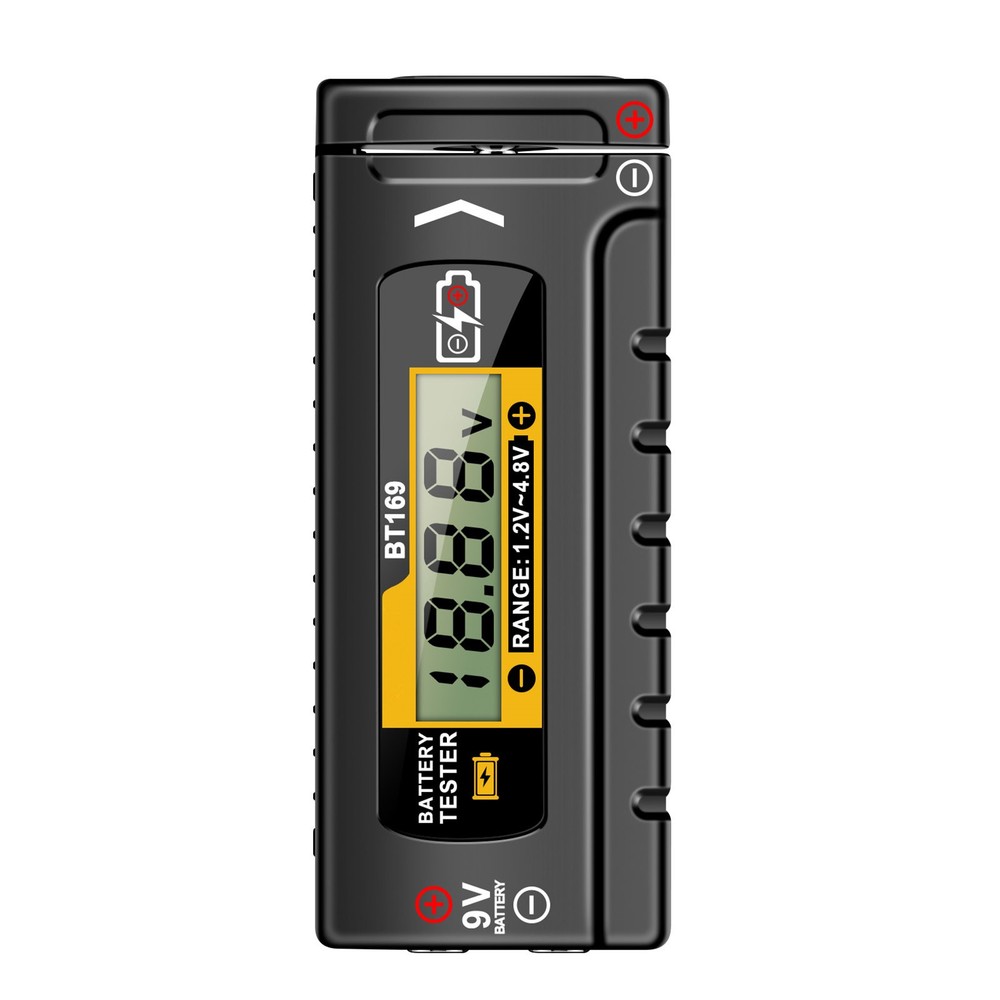 Home Battery Tester Battery Checkers With Digital Display For AA AAA C D Button