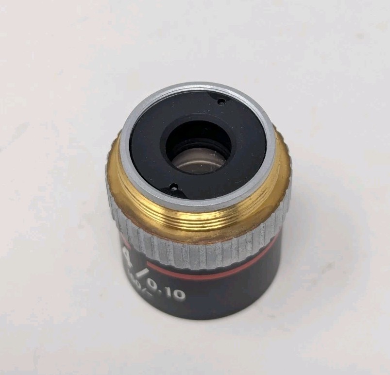 Nikon E 4x 4/0.10 Microscope Objective 160/-