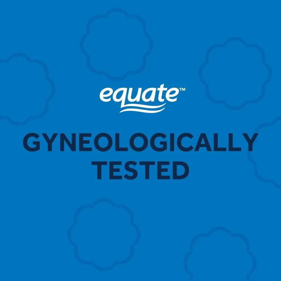 Equate Tampons with Premium Plastic Applicators, Unscented, Regular, 40 Count
