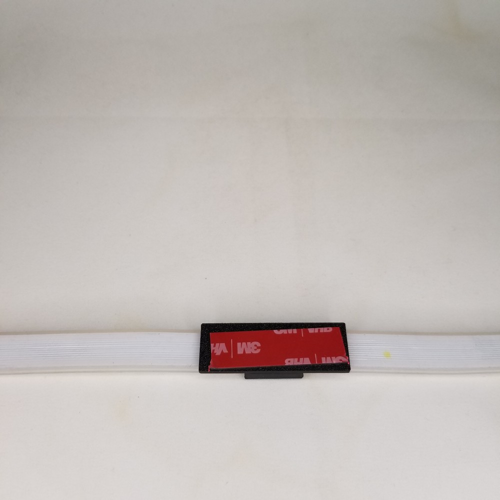 Flat Mount Clips for Philips Hue Bluetooth Lightstrip with 3M Tape